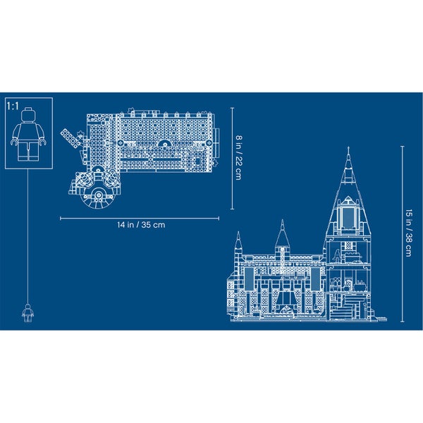 LEGO Harry Potter: Hogwarts Great Hall Castle Toy (75954)