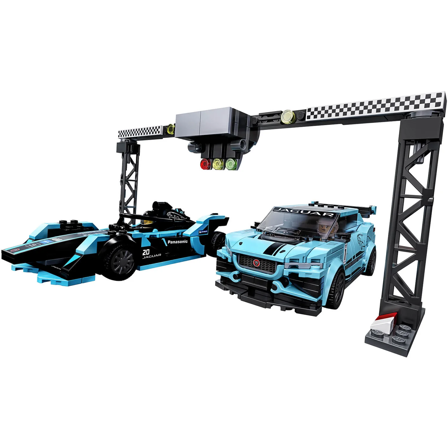 LEGO Speed Champions: Panasonic Jaguar Racing Cars Set (76898)