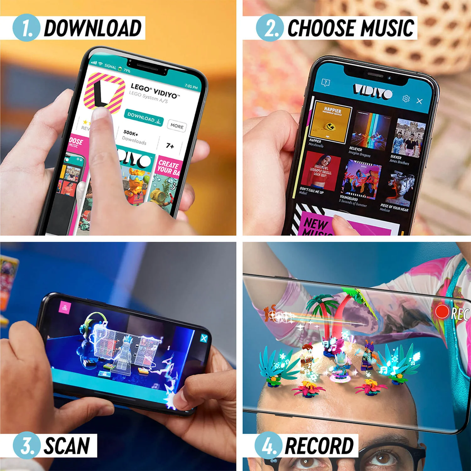 LEGO® VIDIYO™ Alien DJ BeatBox 43104 Building Kit (73 Pieces)