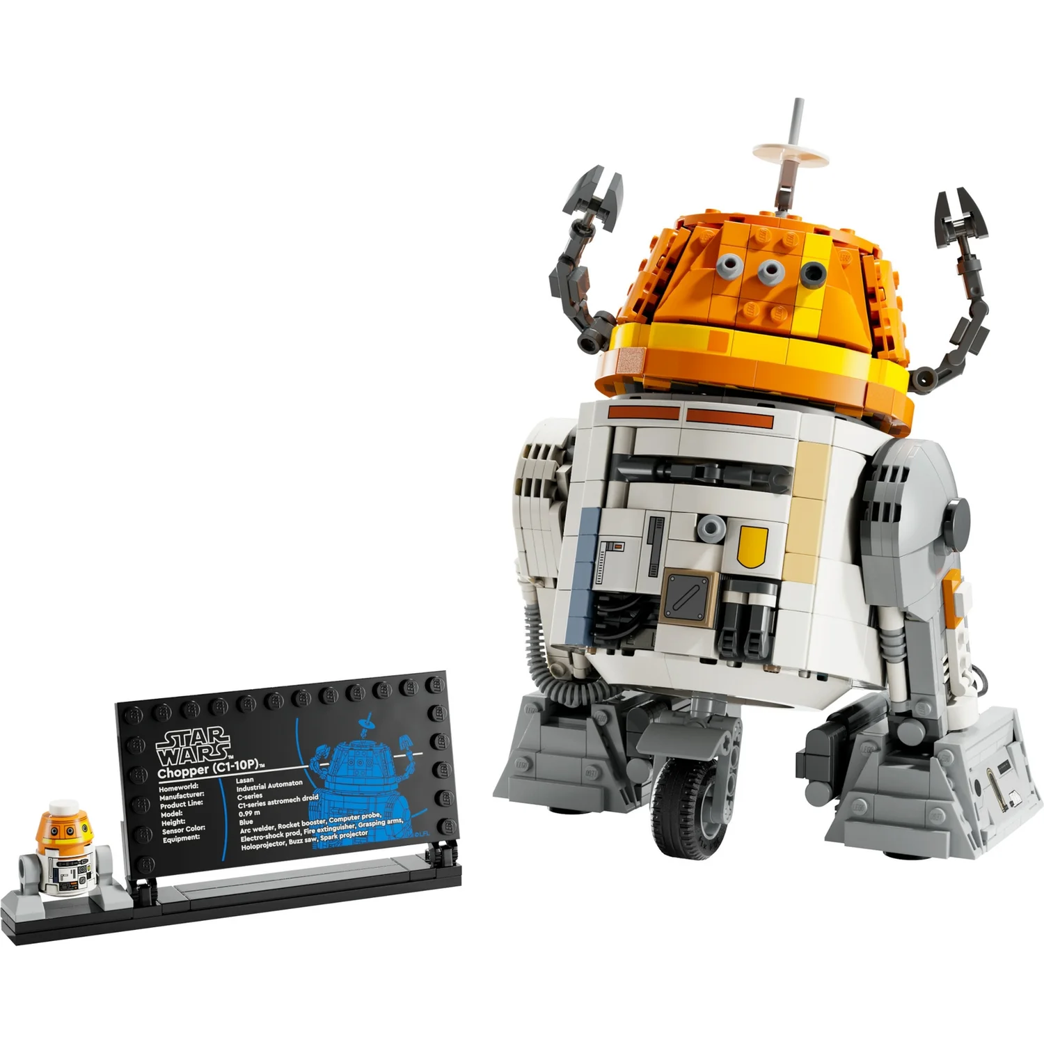 LEGO Star Wars: Ahsoka Chopper (C1-10P) Astromech Droid 75416