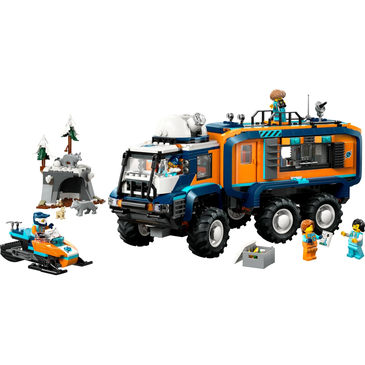 LEGO City Arctic Explorer Science Lab Truck Toy Set 60471