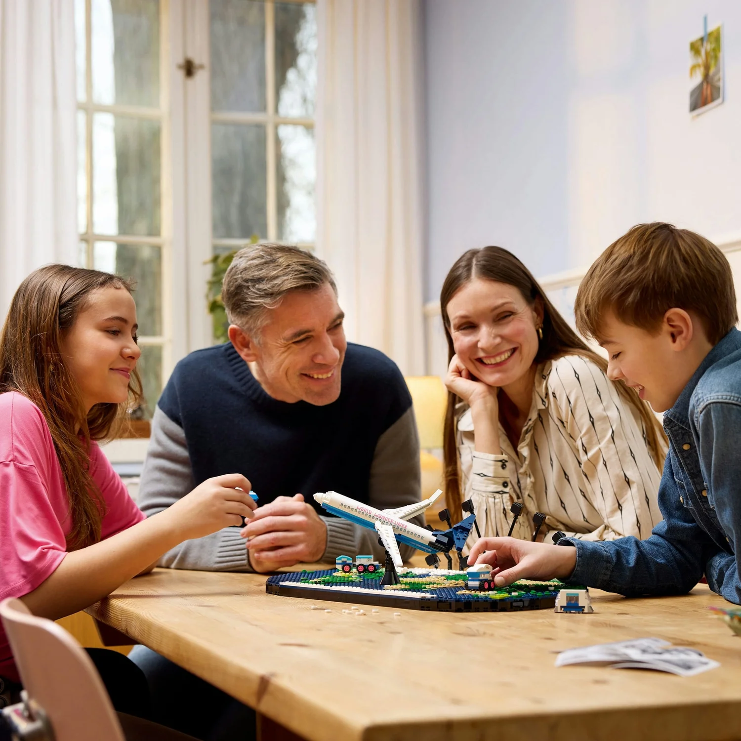 LEGO Family Travel Moments World Map Building Toy Set 1838