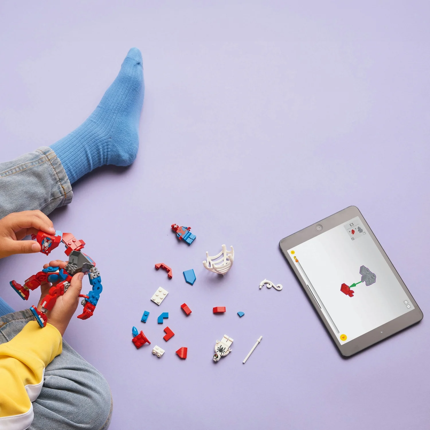 LEGO Marvel Spider-Man Mech vs. Anti-Venom Playset 76308