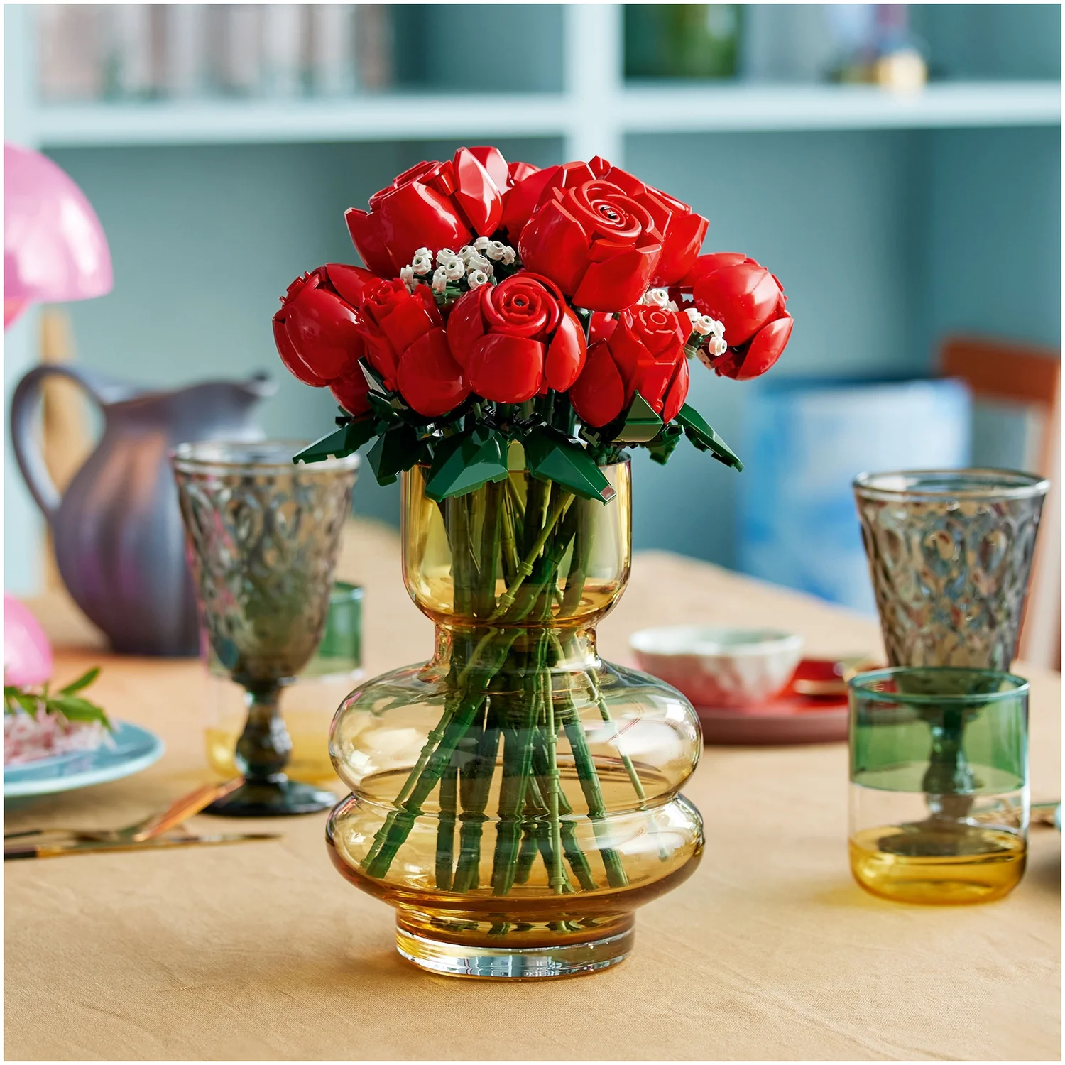 LEGO Botanicals Bouquet of Roses Flower Set for Adults 10328