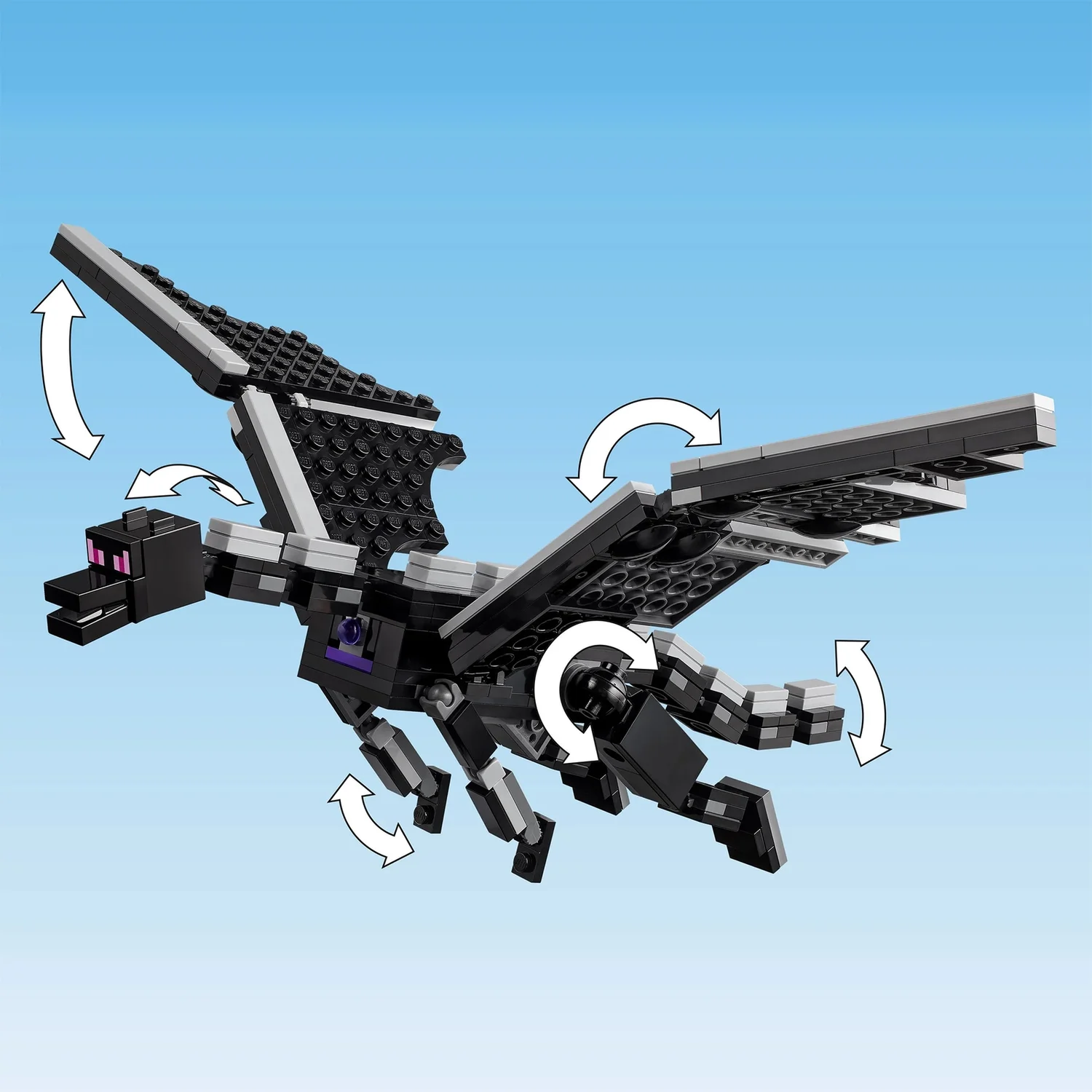 LEGO Minecraft The Ender Dragon and End Ship Toy Set 21264