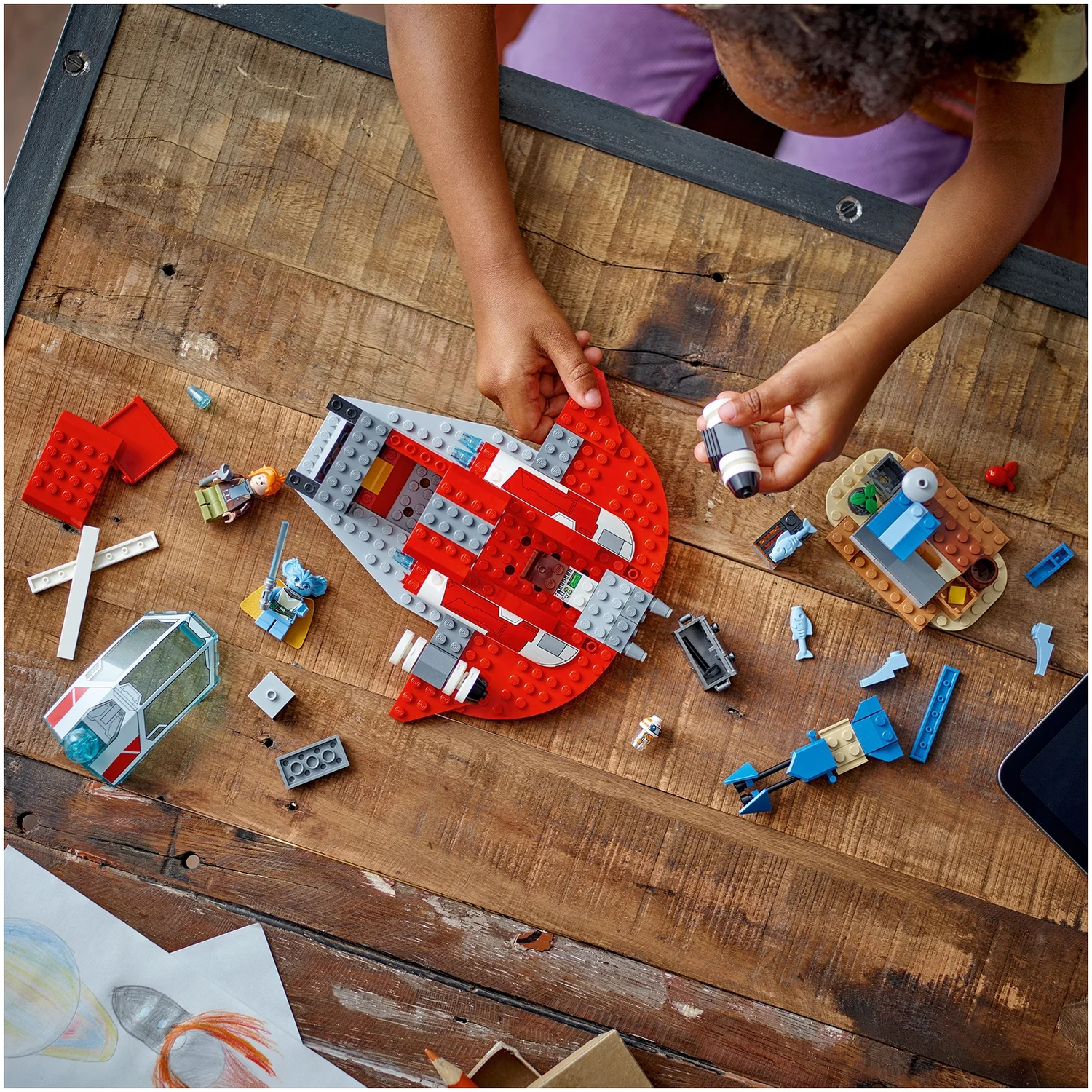 LEGO Star Wars The Crimson Firehawk Building Toy Set 75384