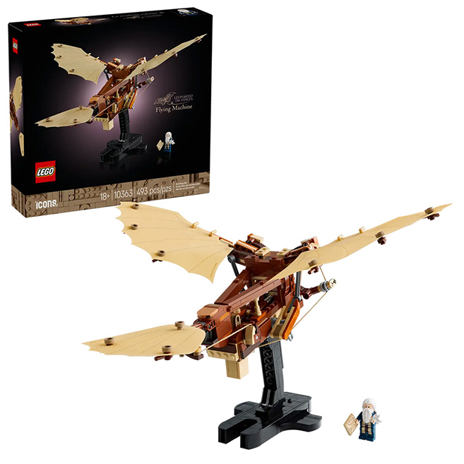 LEGO ICONS - Leonardo da Vinci's Flying Machine