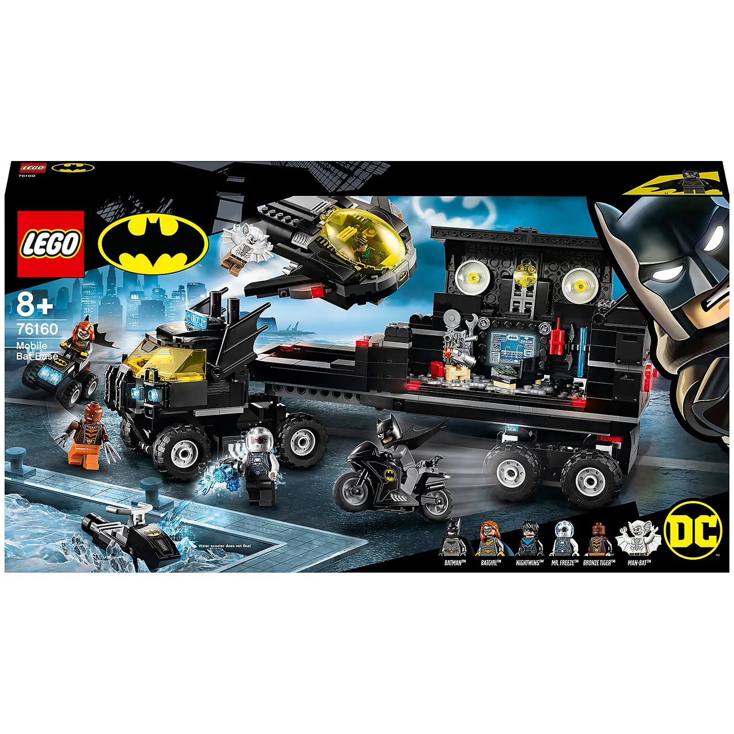 LEGO DC Batman Mobile Bat Base Batcave Truck Toy (76160)