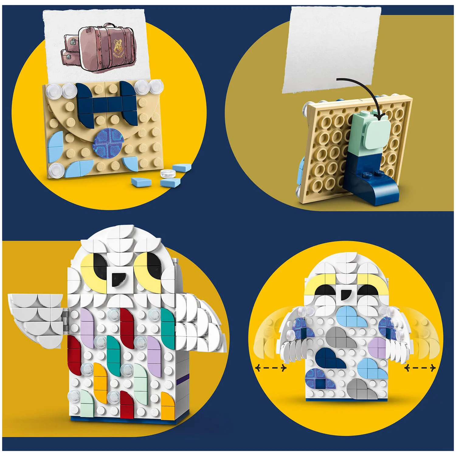 LEGO DOTS: Hedwig™ Pencil Holder (41809)