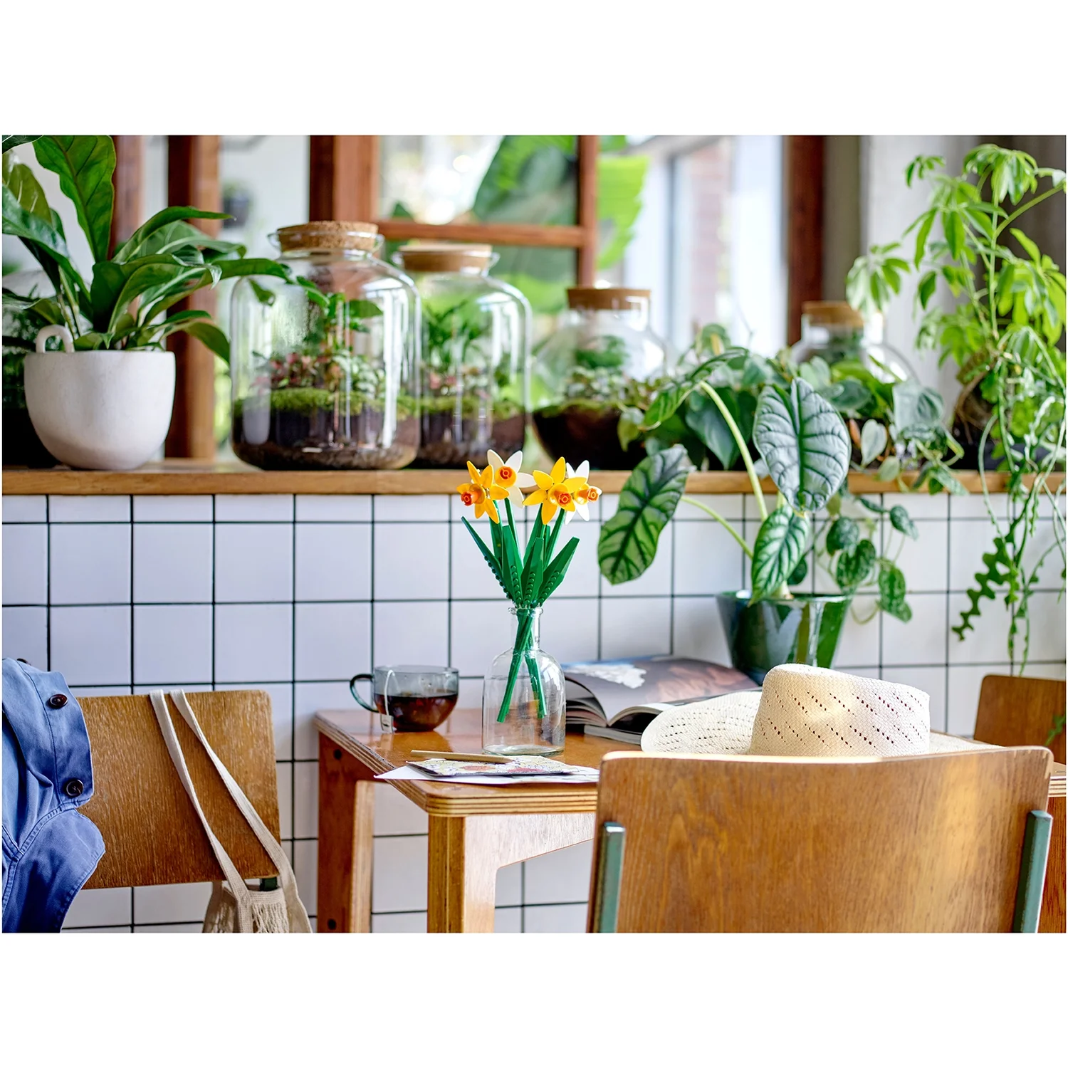 LEGO Botanicals Daffodils Artificial Faux Flowers Set 40747