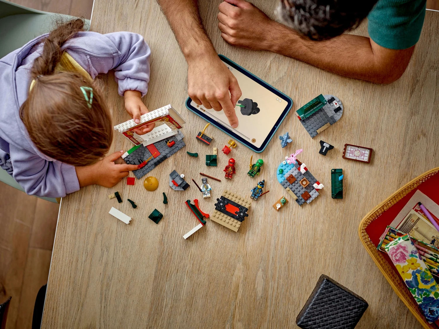 LEGO NINJAGO Ninja Spinjitzu Temple with Toy Dragon 71831