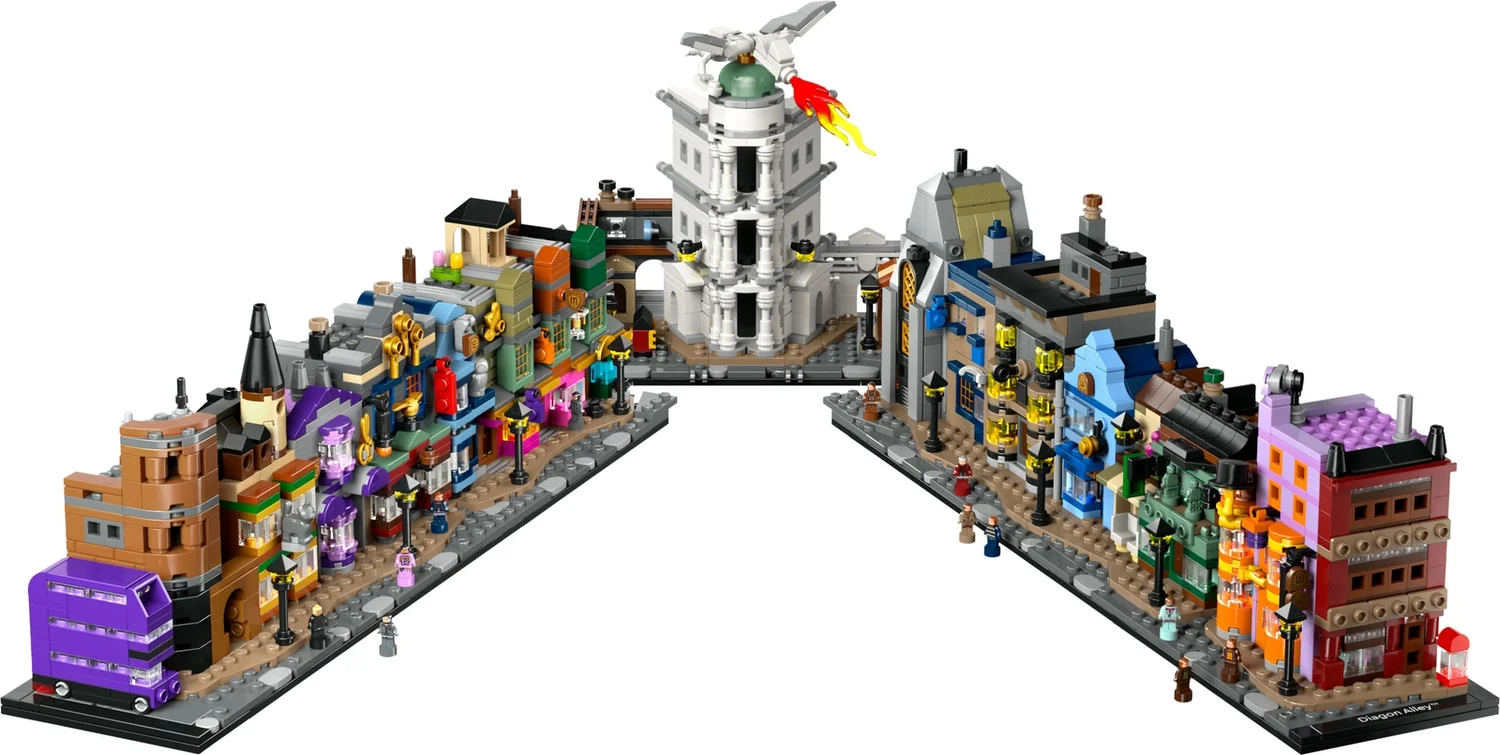 LEGO Harry Potter Diagon Alley Wizarding Shops Set 76444