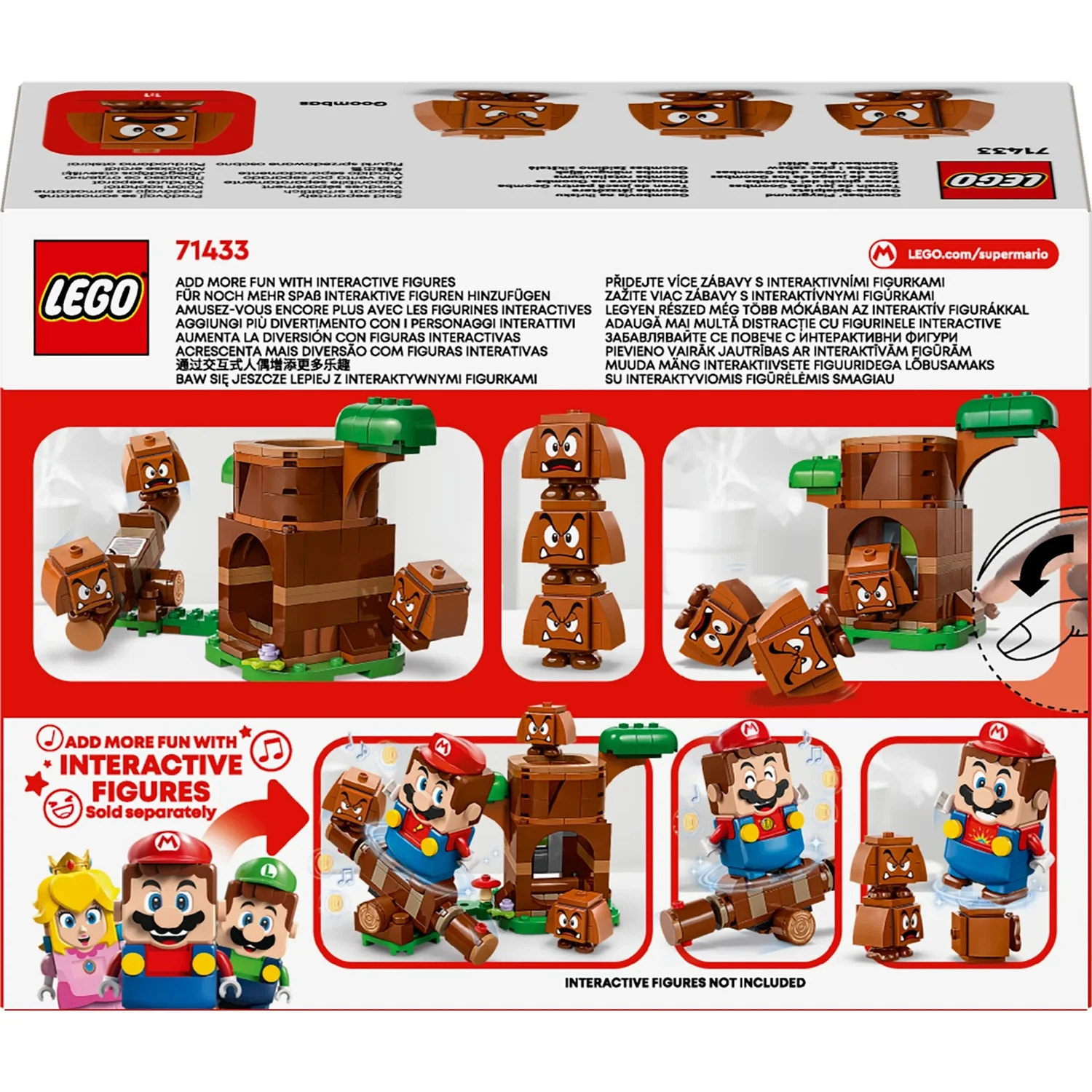 LEGO Super Mario Goombas’ Playground Building Toy Set 71433