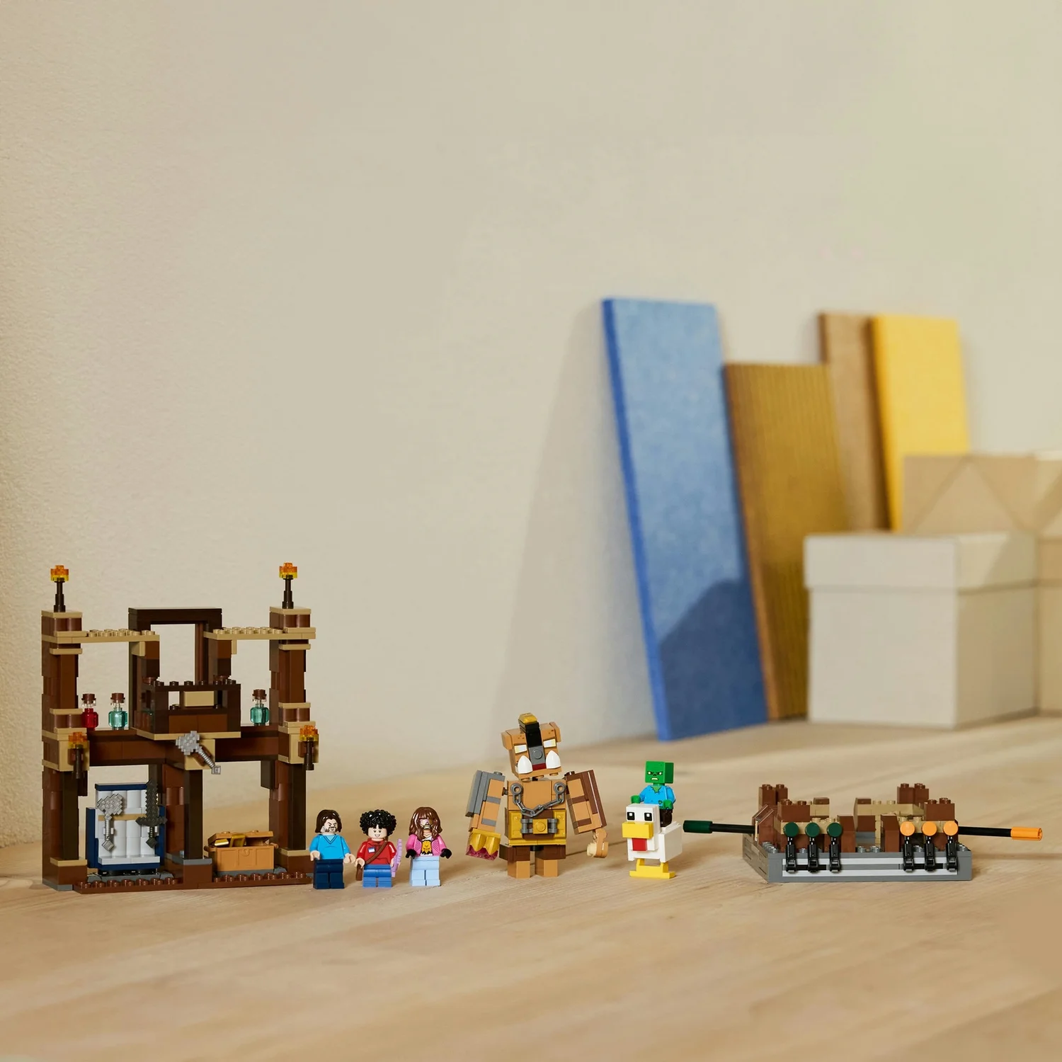 LEGO Minecraft Woodland Mansion Fighting Ring Toy Set 21272