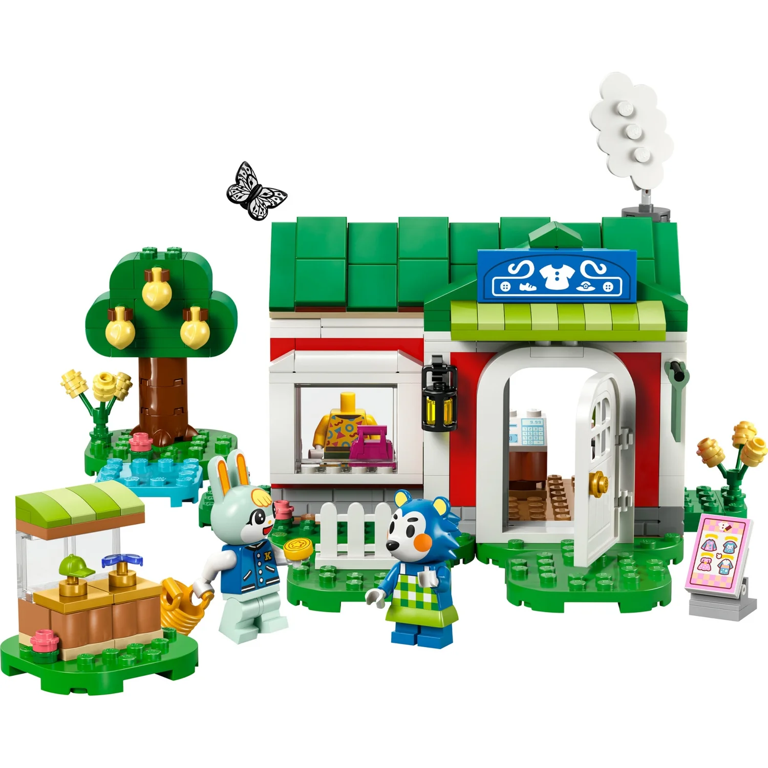 LEGO Animal Crossing Able Sisters Clothing Shop Toy 77055