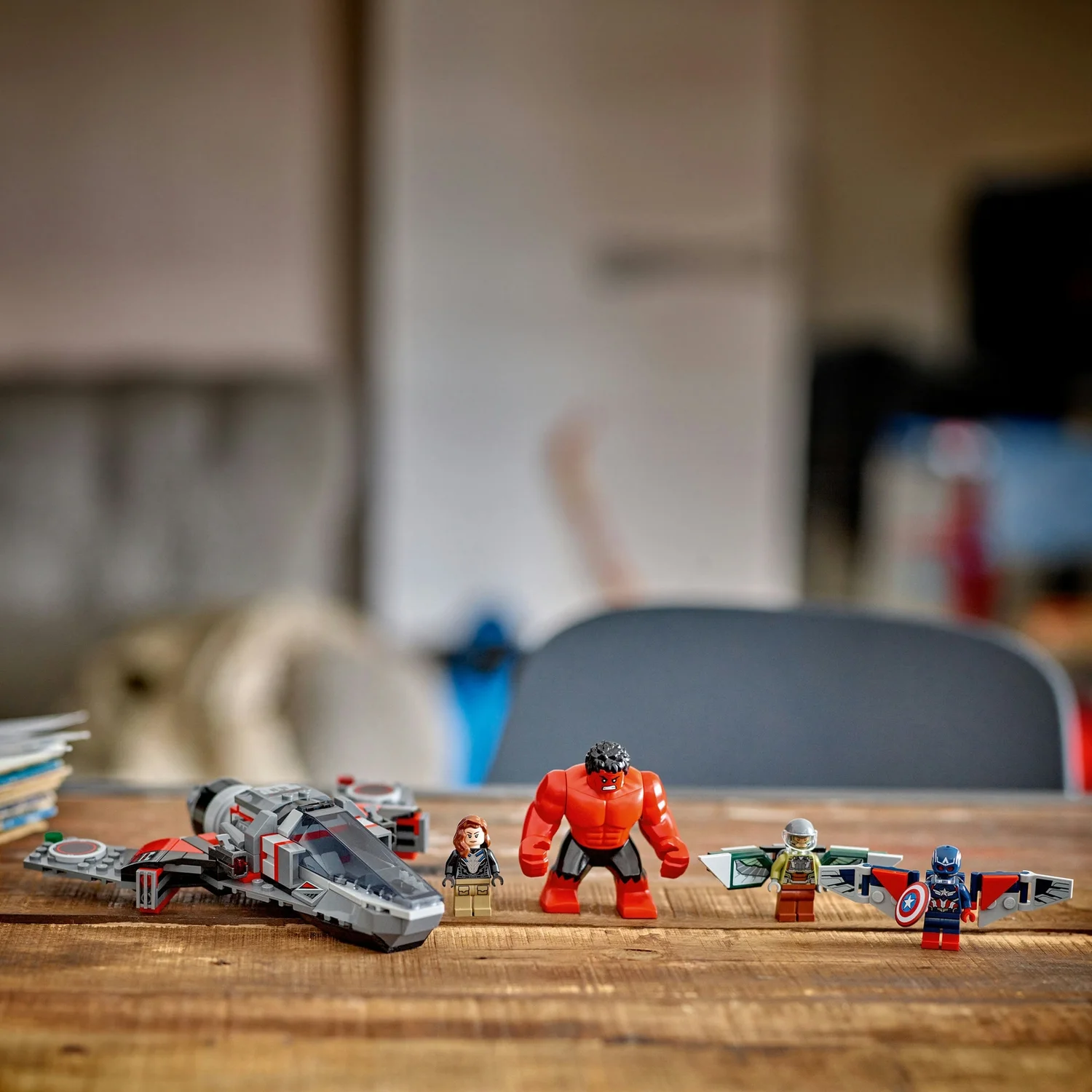 LEGO Marvel Captain America vs. Red Hulk Battle Set 76292