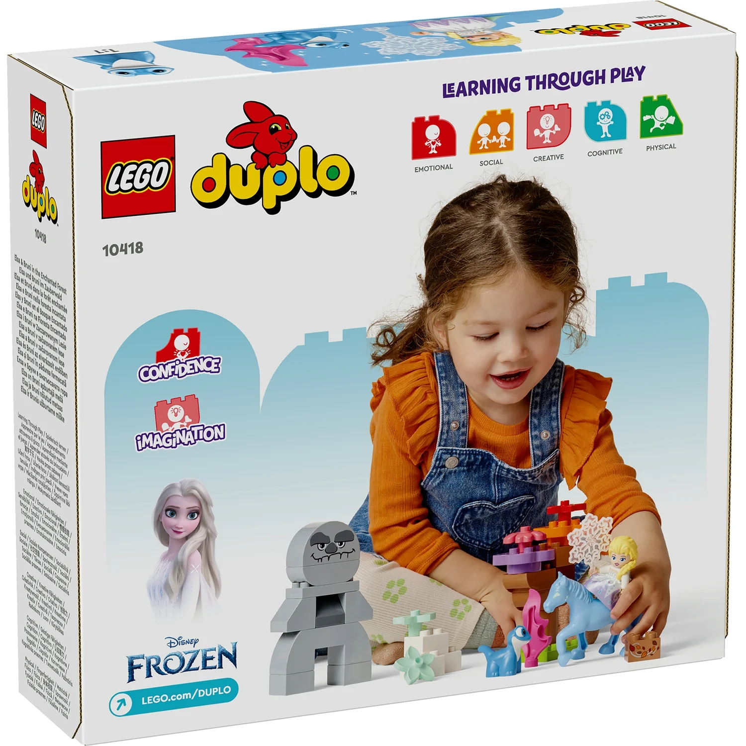 LEGO DUPLO | Disney Elsa & Bruni in the Enchanted Forest Set 10418