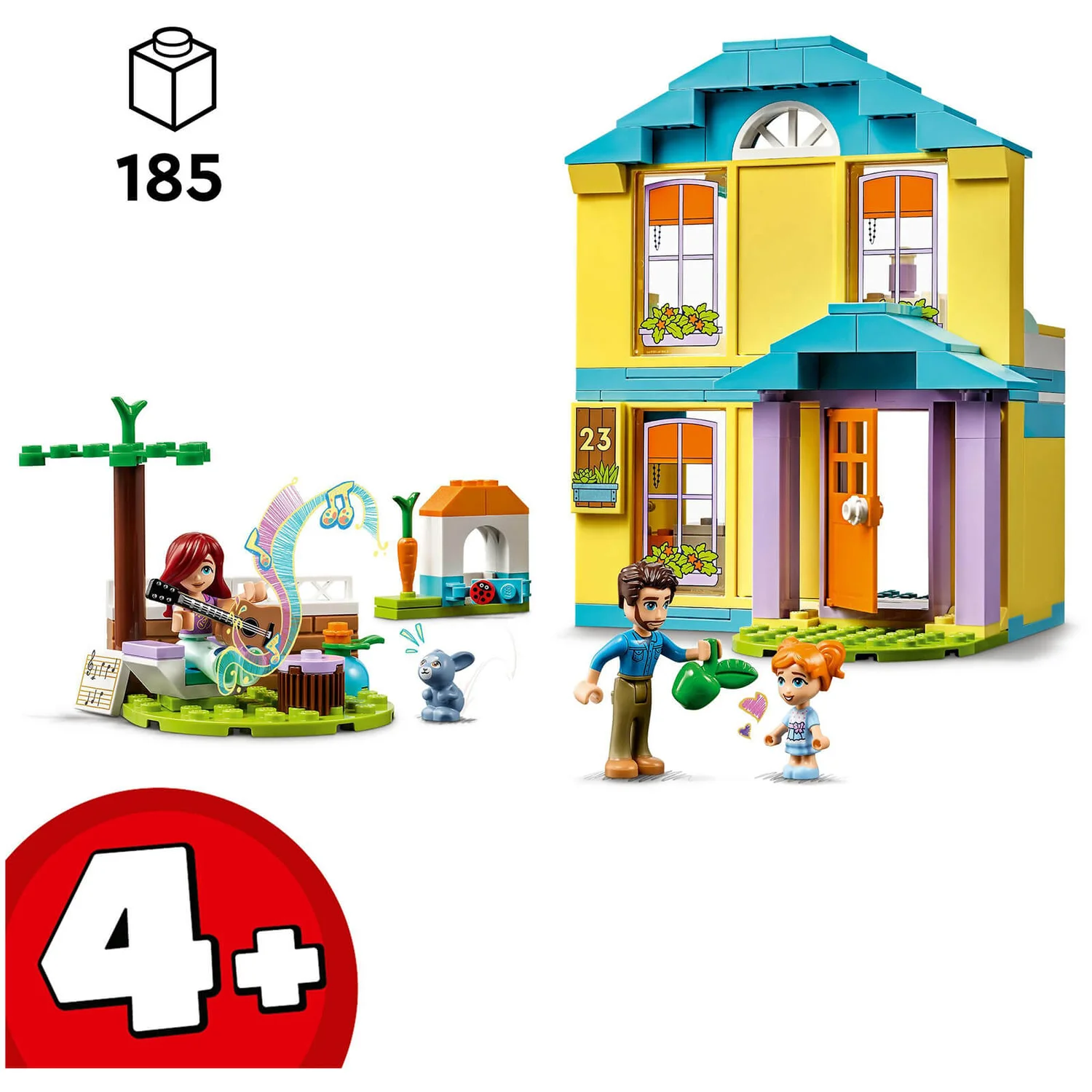 LEGO Friends: Paisley's House 4+ Set with Mini-Dolls (41724)