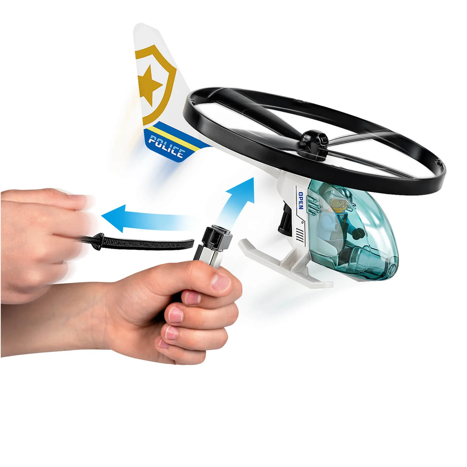 LEGO City: Police Helicopter Transport Building Set (60244)