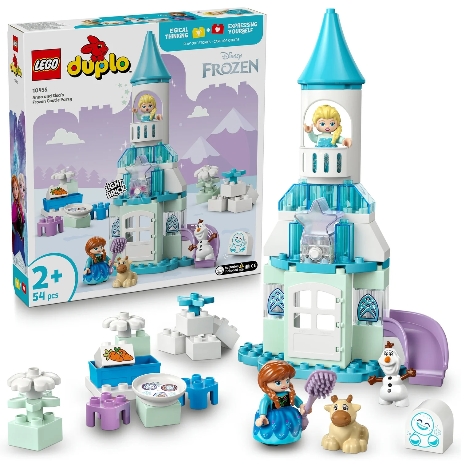 LEGO DUPLO¦Disney Anna and Elsa's Frozen Castle Set 10455