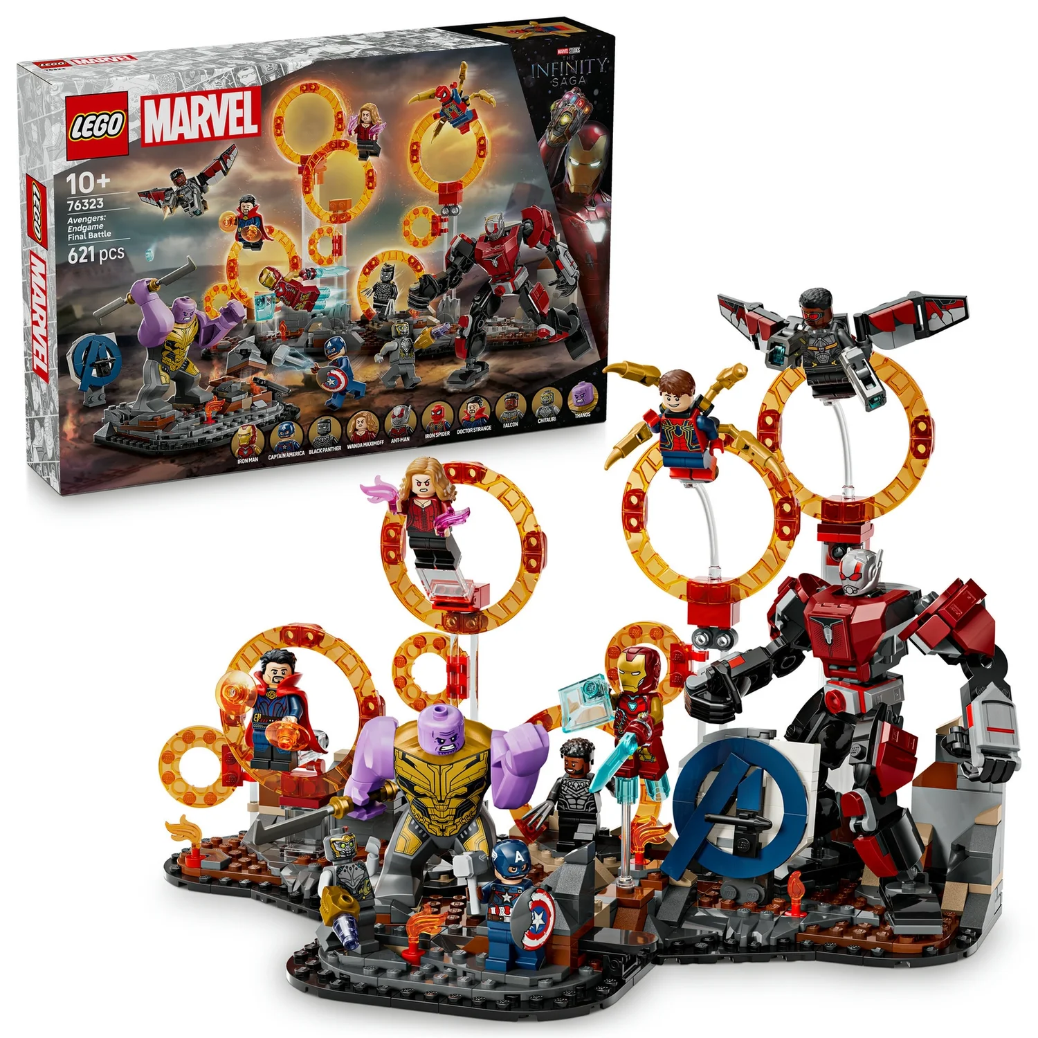 LEGO Marvel Avengers Endgame Final Battle Building Toy 76323