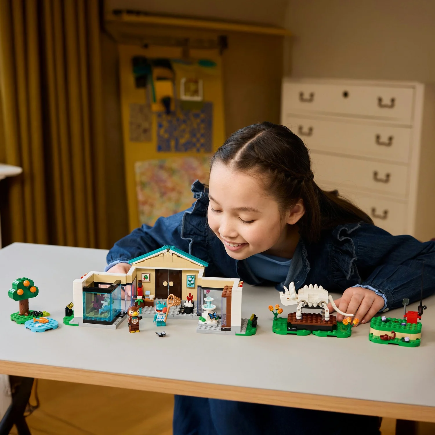 LEGO® Animal Crossing™ Blathers’s Museum Collection Model Kit Building Set 77056