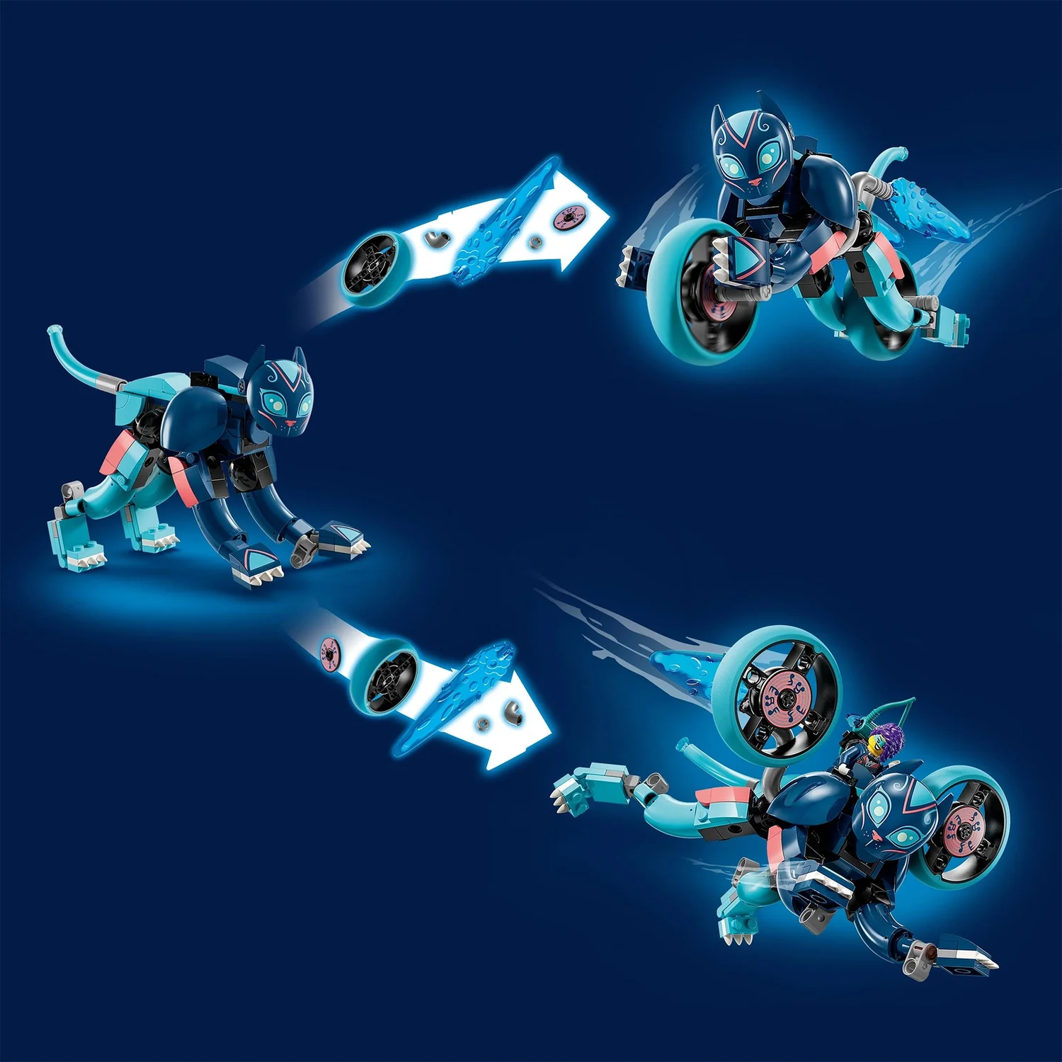 LEGO DREAMZzz Zoey’s Cat Motorcycle Bike Building Toy 71479