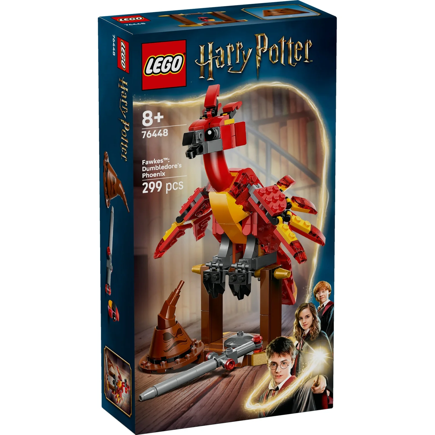 LEGO Harry Potter Fawkes: Dumbledore’s Phoenix Toy Set 76448