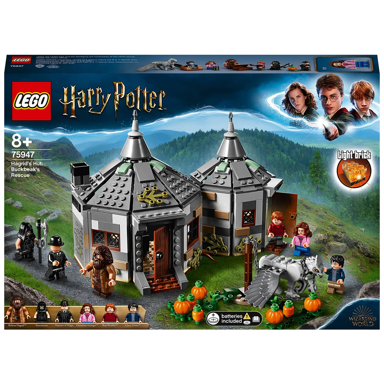 LEGO Harry Potter: Hagrids Hut Hippogriff Rescue Set (75947)