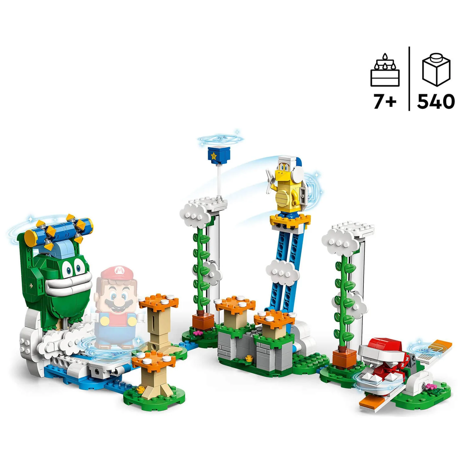 LEGO Super Mario Big Spike’s Cloudtop Challenge Exp Set (71409)