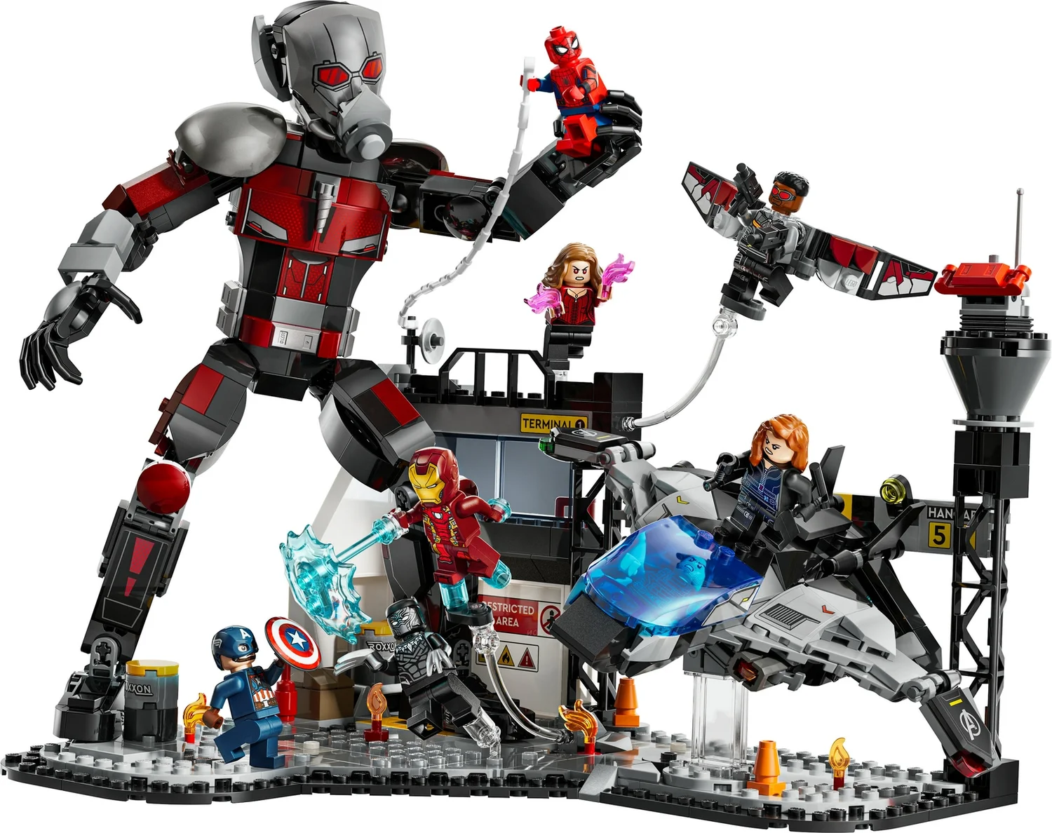 LEGO Marvel Captain America: Civil War Action Battle 76314