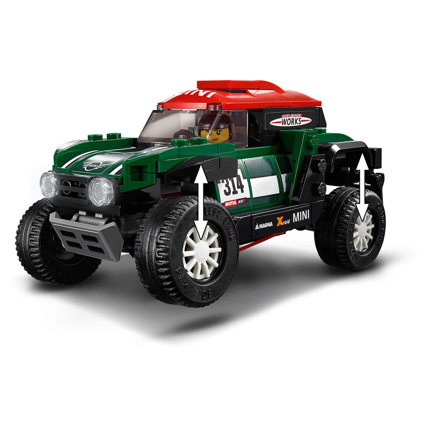 LEGO Speed Champions: Mini Cooper Rally & Buggy Car Toys (75894)