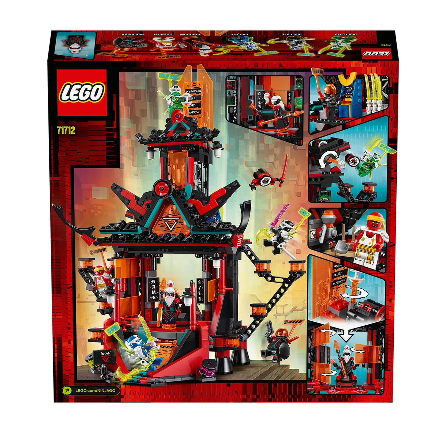 LEGO NINJAGO: Empire Temple of Madness Building Set (71712)