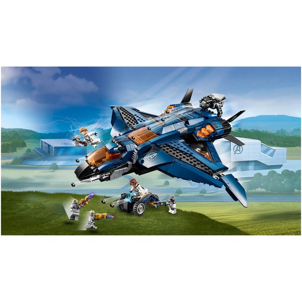 LEGO Marvel Avengers Ultimate Quinjet Plane Toy (76126)