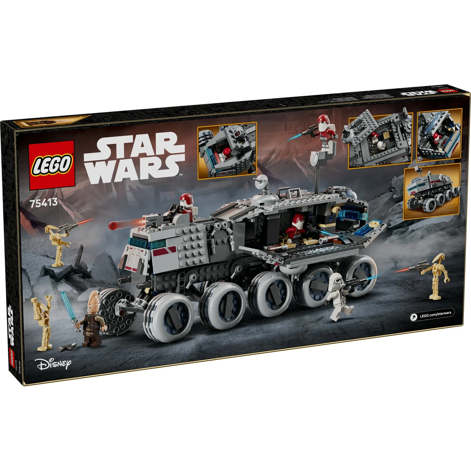 LEGO Star Wars Republic Juggernaut Building Toy 75413