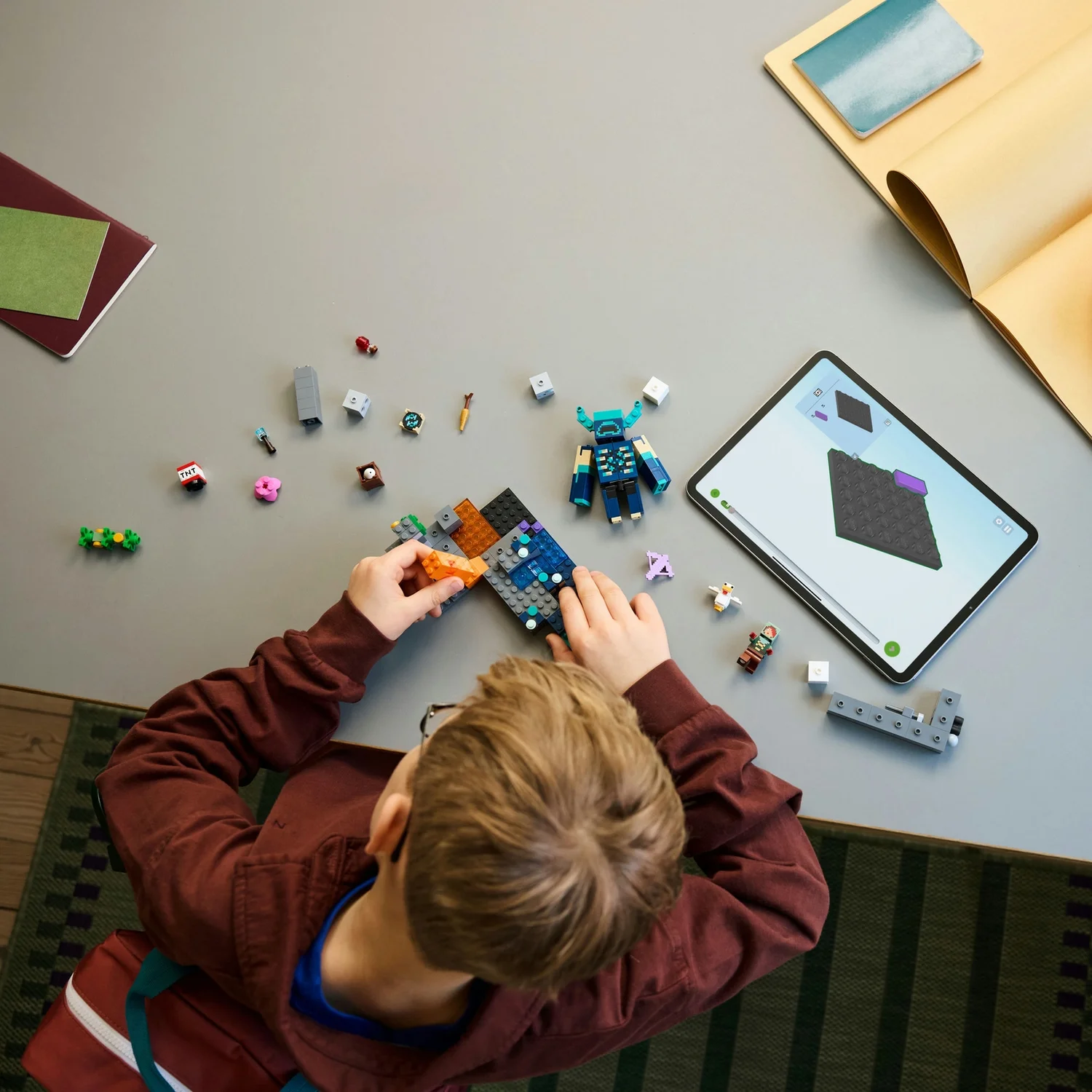 LEGO® Minecraft® The Warden Encounter Collectible Video Game Merch 21274