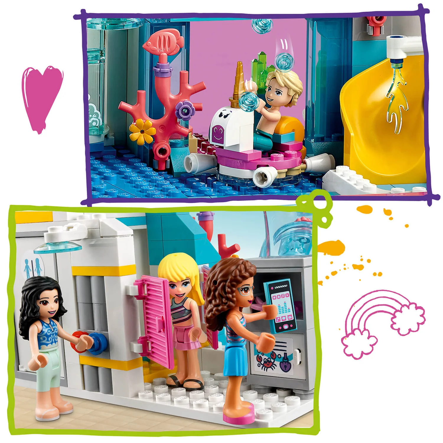 LEGO Friends: Summer Fun Water Park Resort Play Set (41430)
