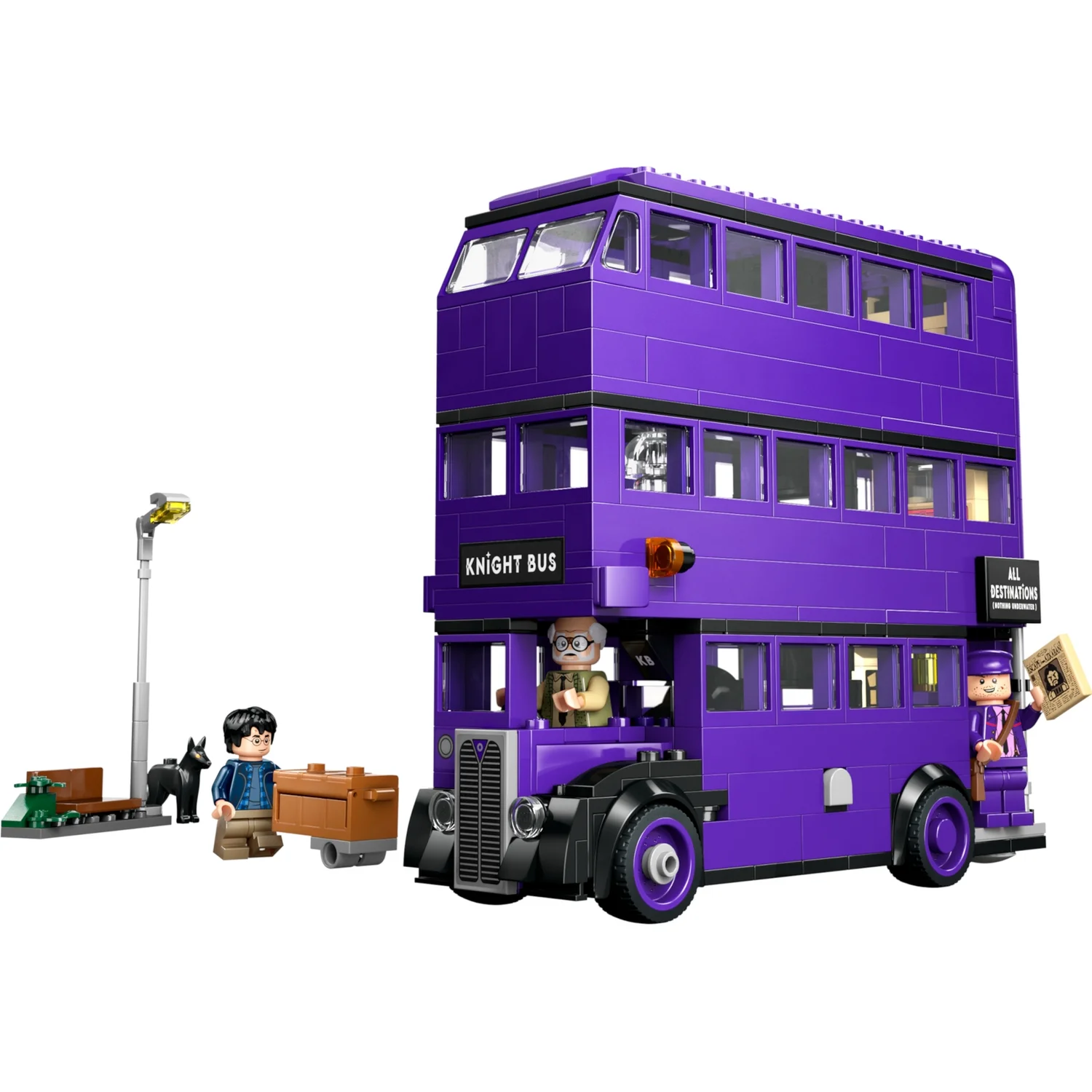 LEGO Harry Potter Knight Bus Adventure Vehicle Toy Set 76446