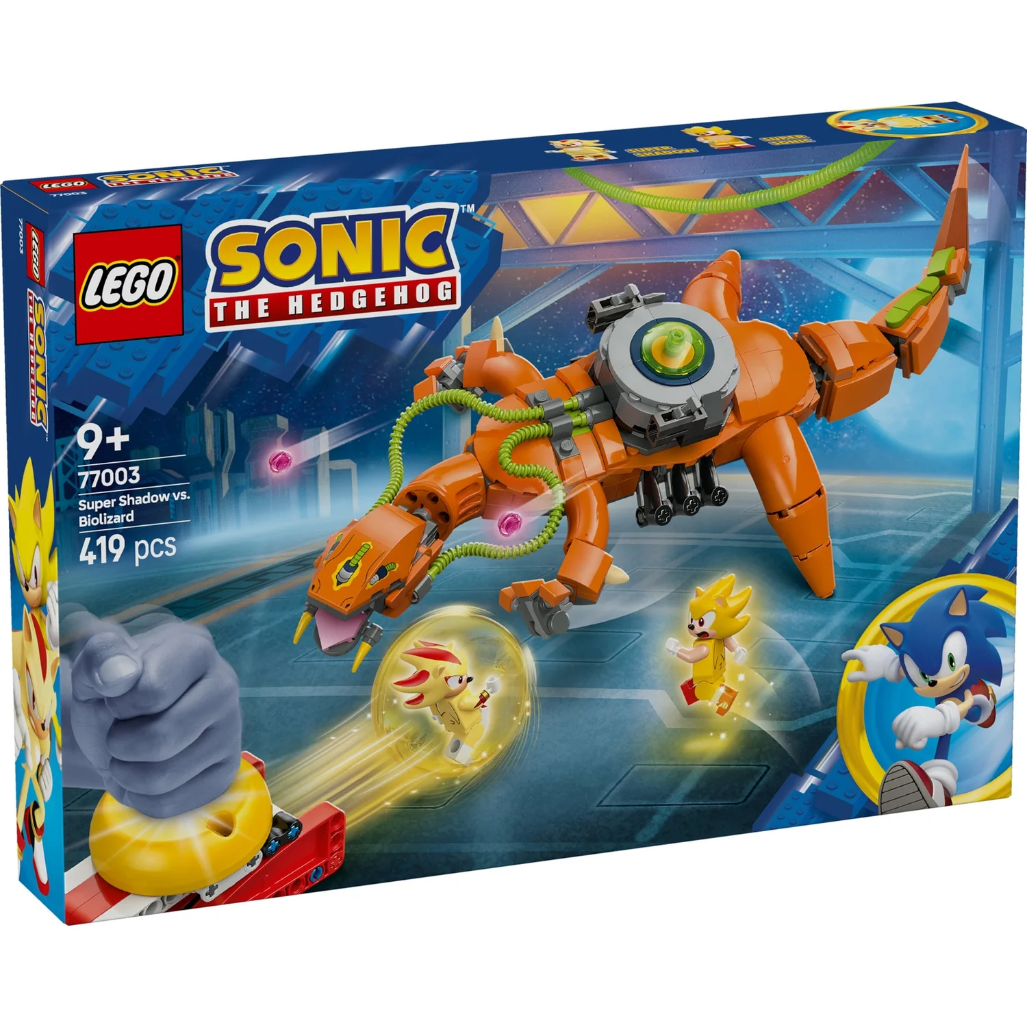 LEGO Sonic the Hedgehog Super Shadow vs. Biolizard Set 77003