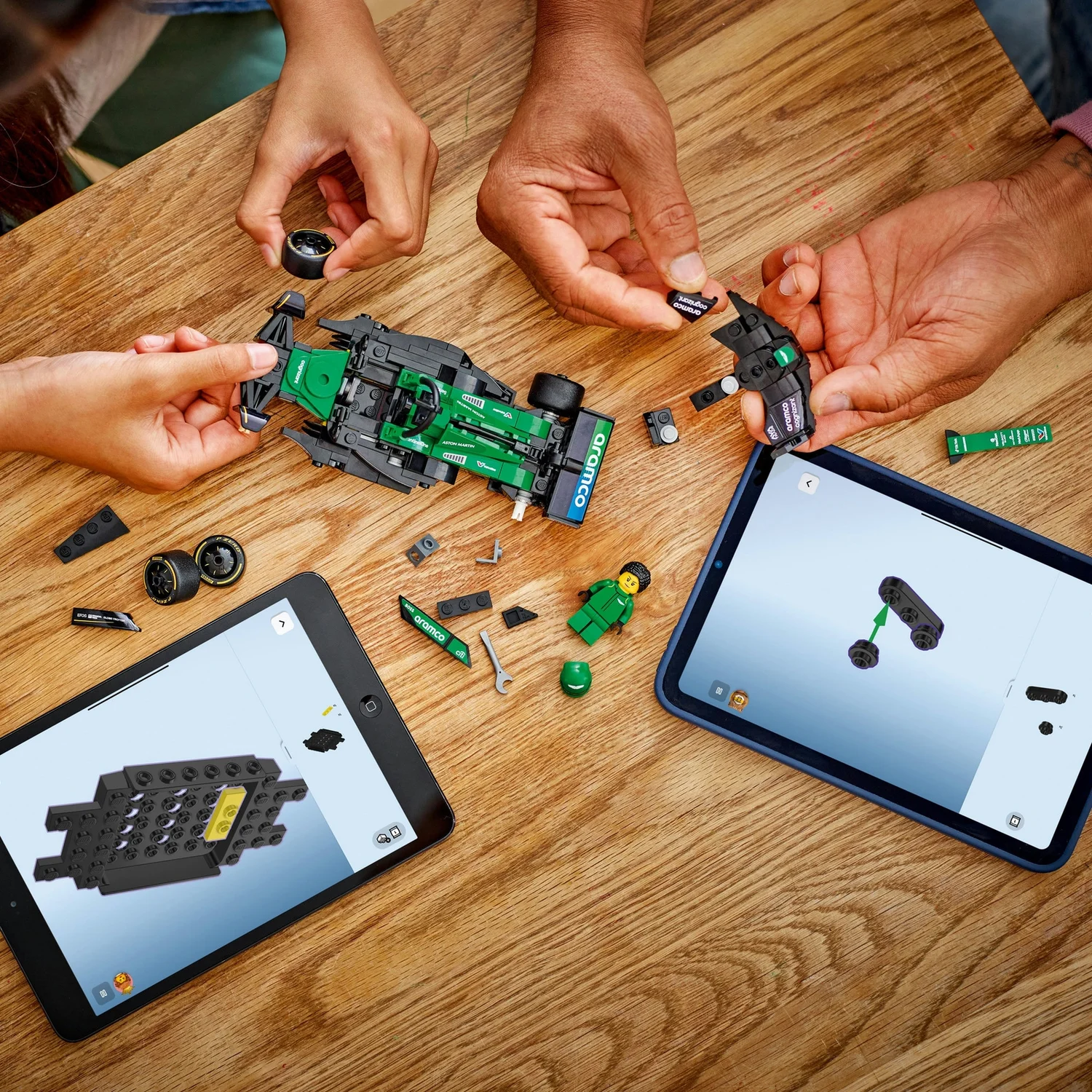 LEGO Speed Champions Aston Martin Aramco F1 AMR24 Race Car 77245