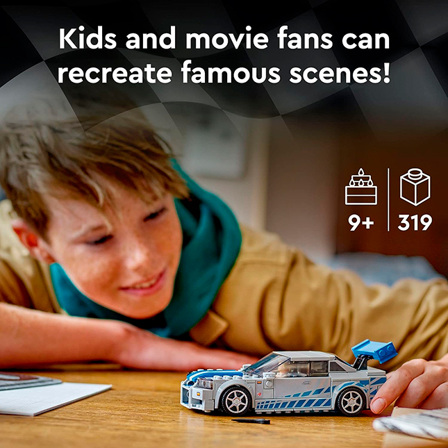 LEGO Speed Champions - 2 Fast 2 Furious Nissan Skyline GT-R (R34)