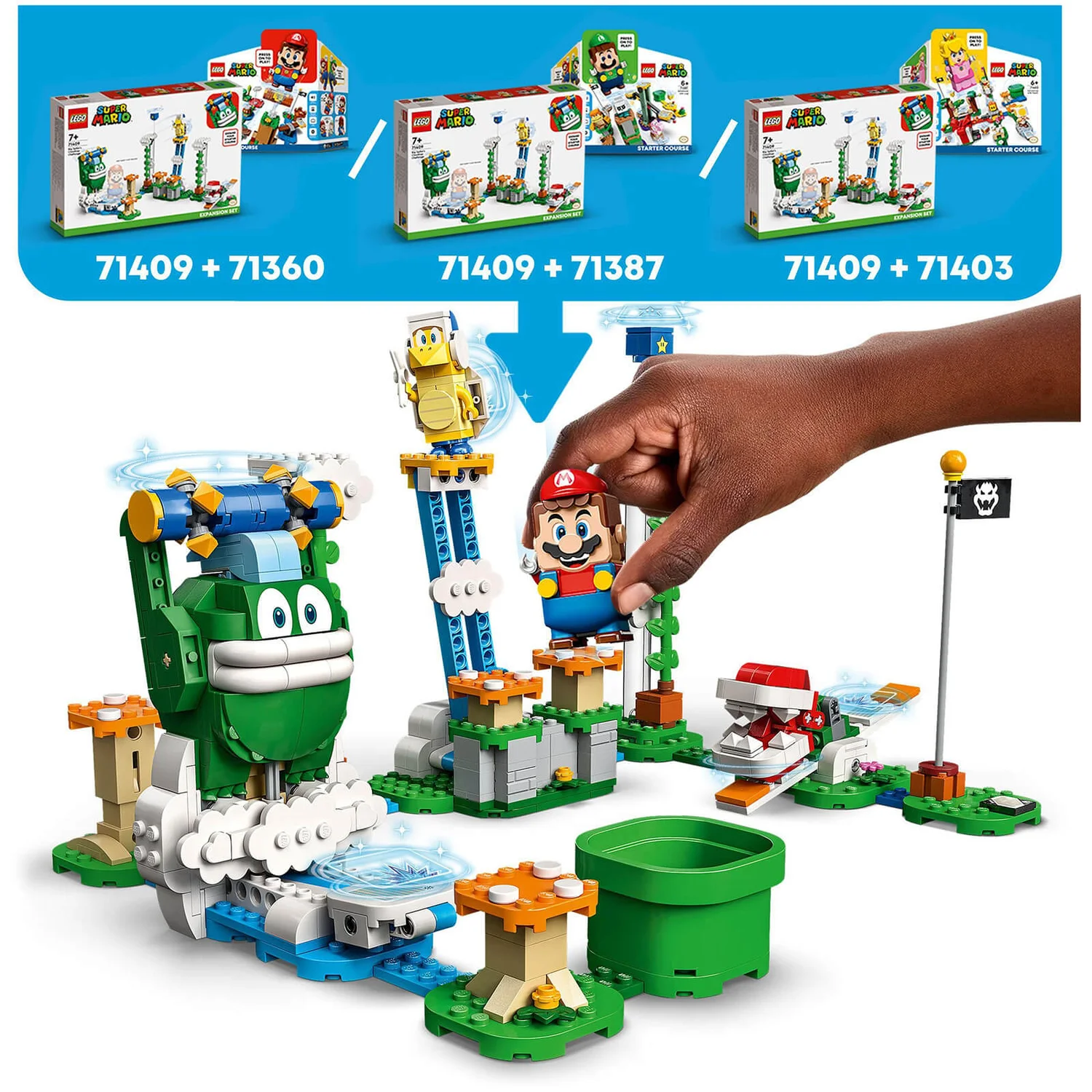 LEGO Super Mario Big Spike’s Cloudtop Challenge Exp Set (71409)