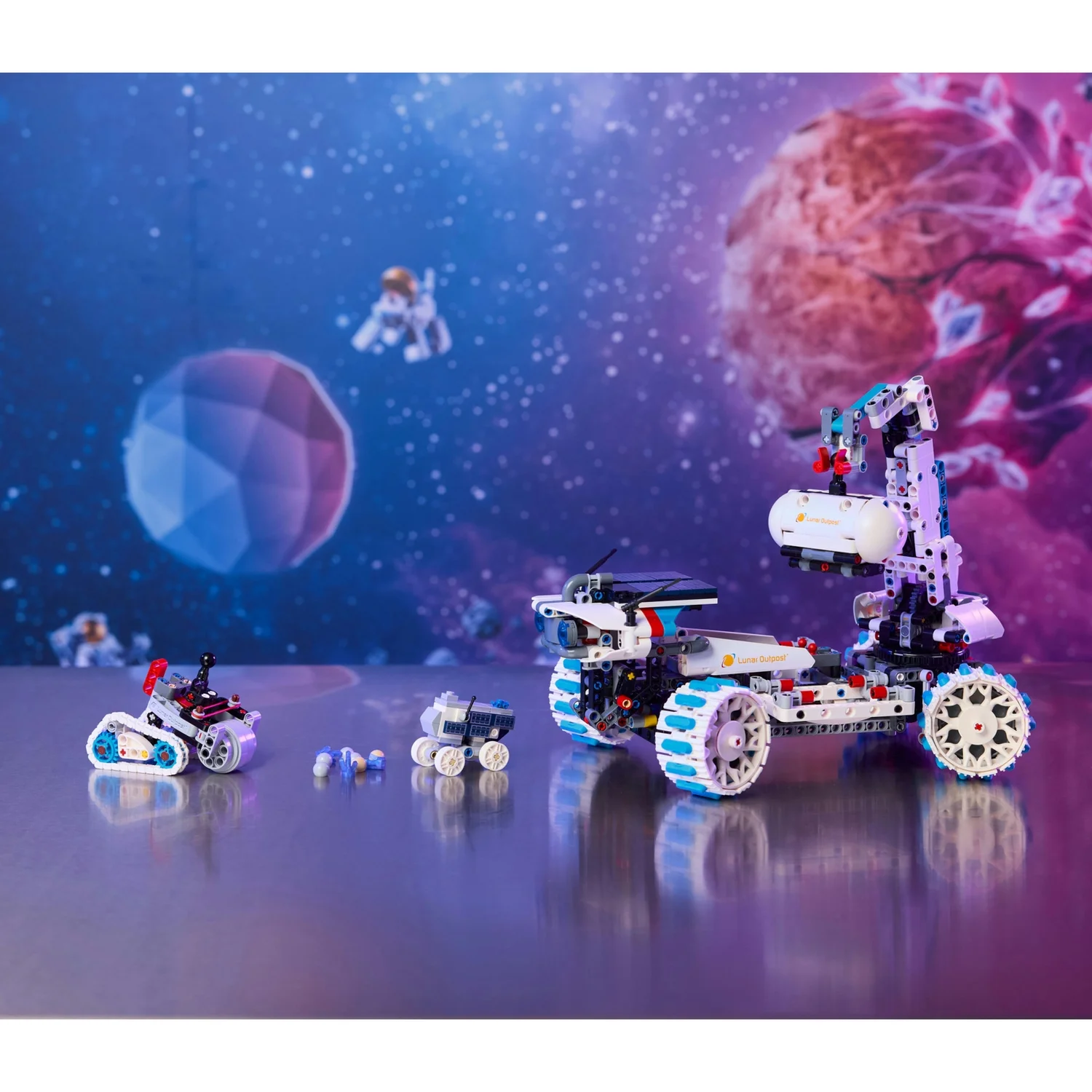 LEGO® Technic Lunar Outpost™ Moon Rover Space Vehicle Set STEM Toy 42211