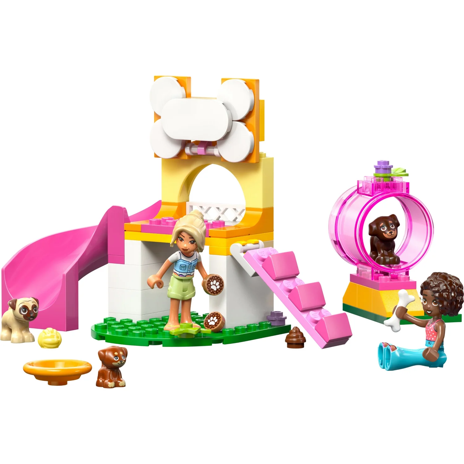LEGO® Friends Puppy Playground Building Kit, Dog Toy for Pretend Play 42665