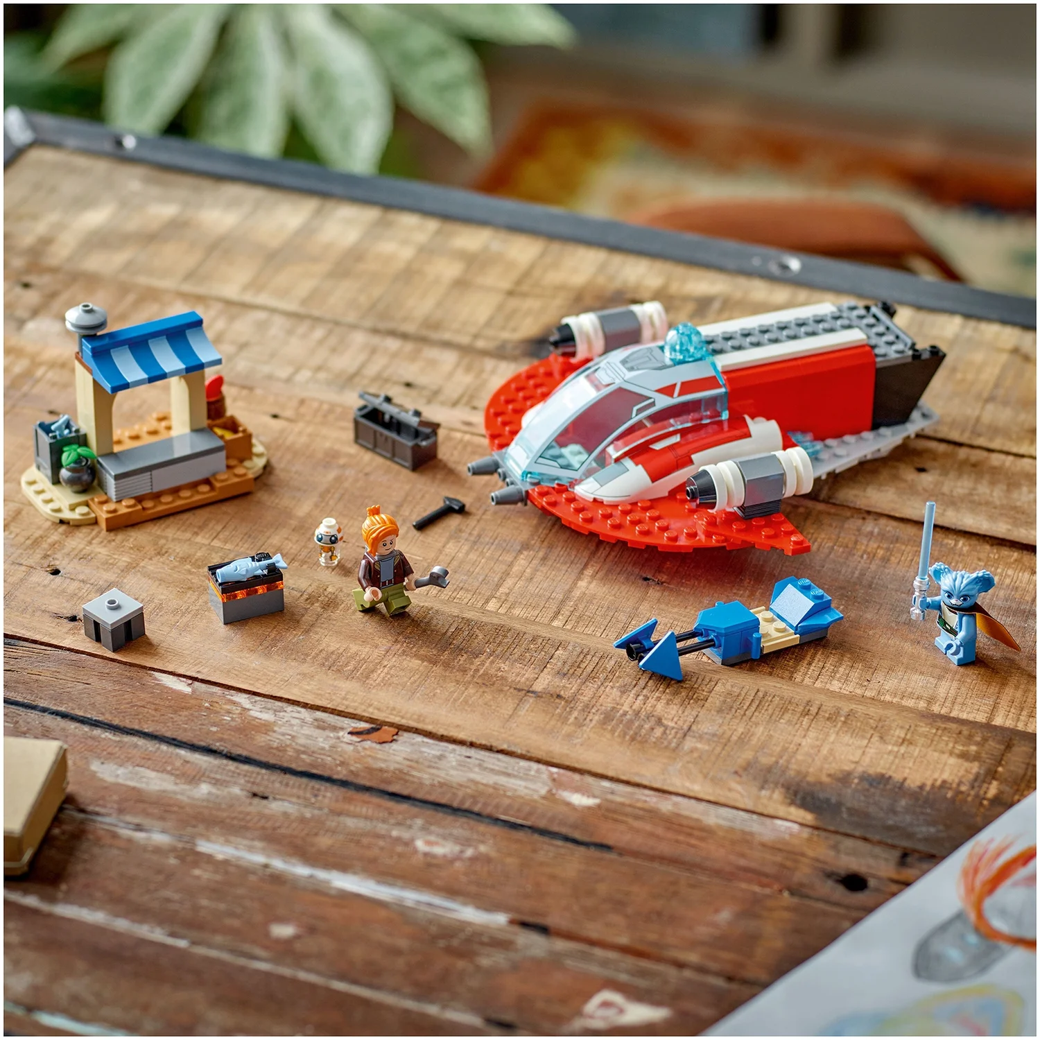 LEGO Star Wars The Crimson Firehawk Building Toy Set 75384