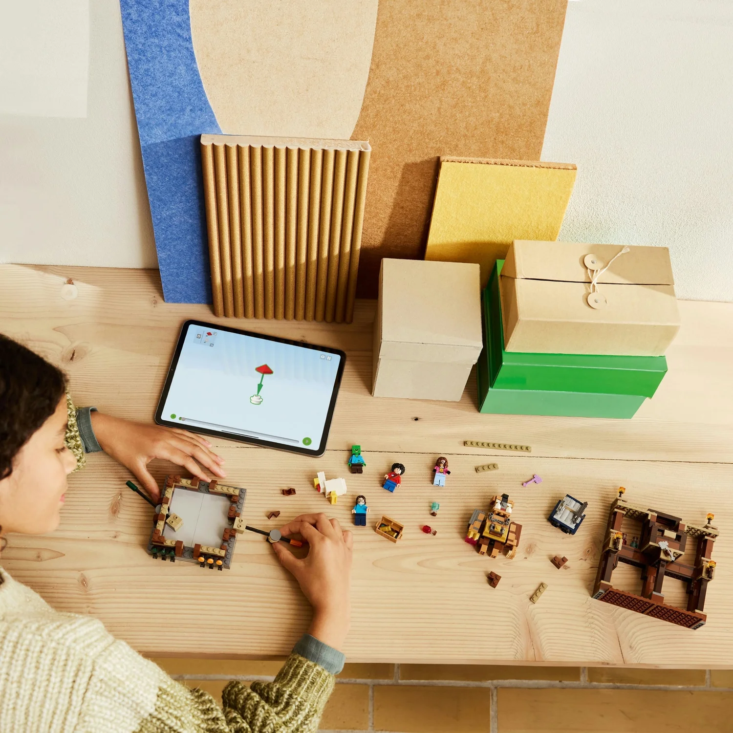 LEGO Minecraft Woodland Mansion Fighting Ring Toy Set 21272