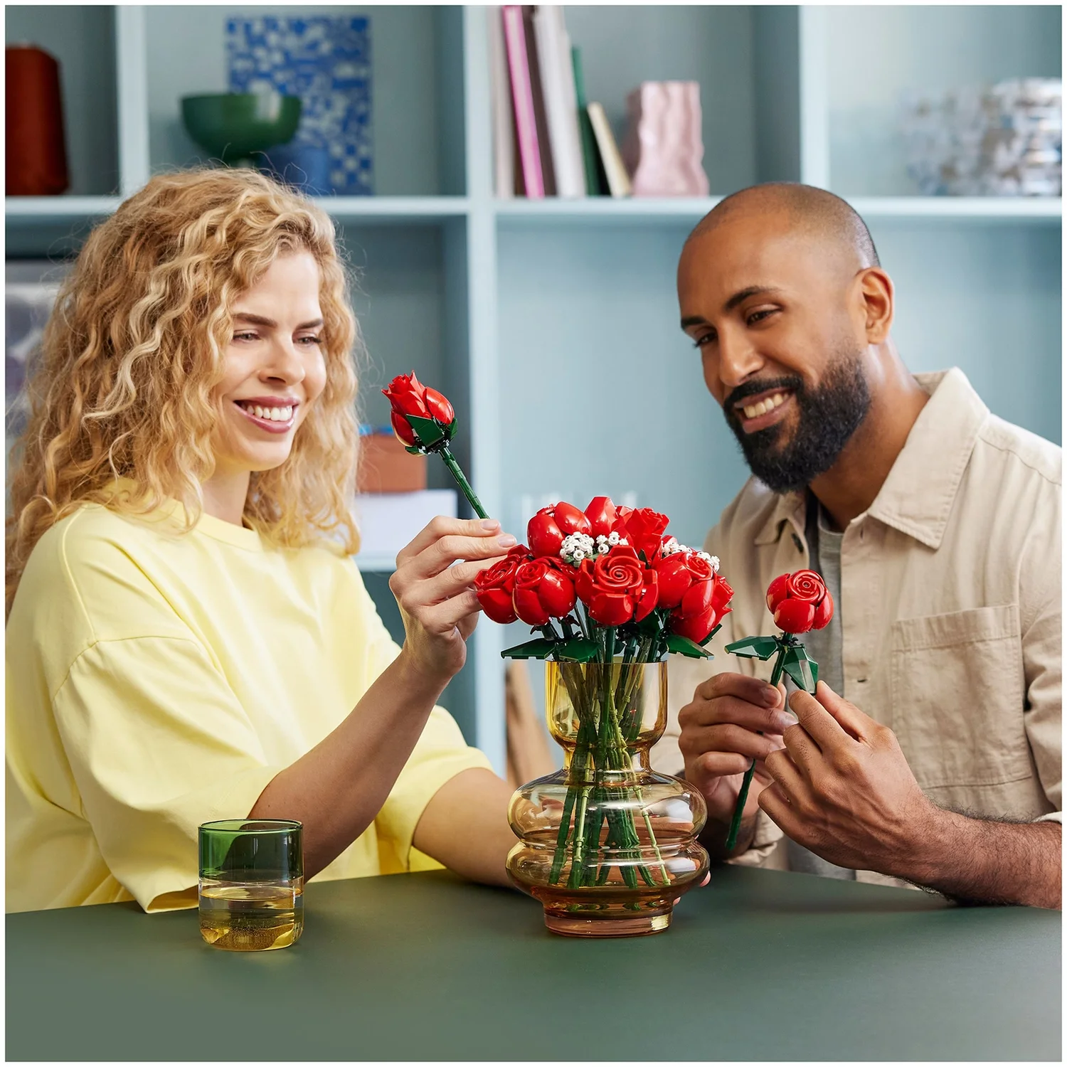 LEGO Botanicals Bouquet of Roses Flower Set for Adults 10328