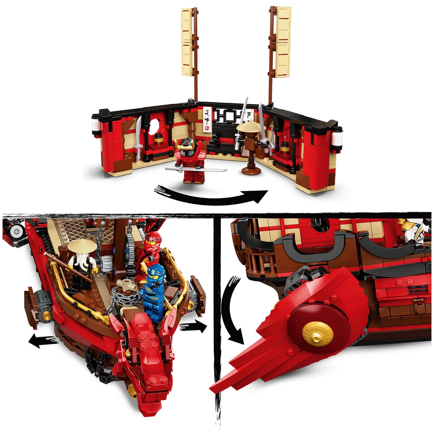 LEGO NINJAGO: Legacy Destiny's Bounty Ship Set (71705)