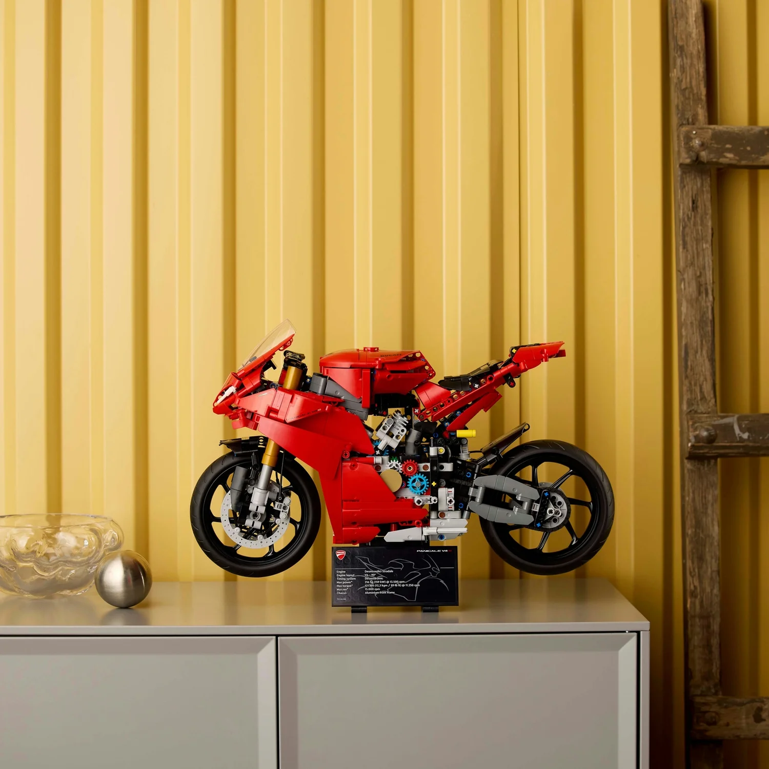 LEGO Technic Ducati Panigale V4 S Motorcycle Model Set 42202
