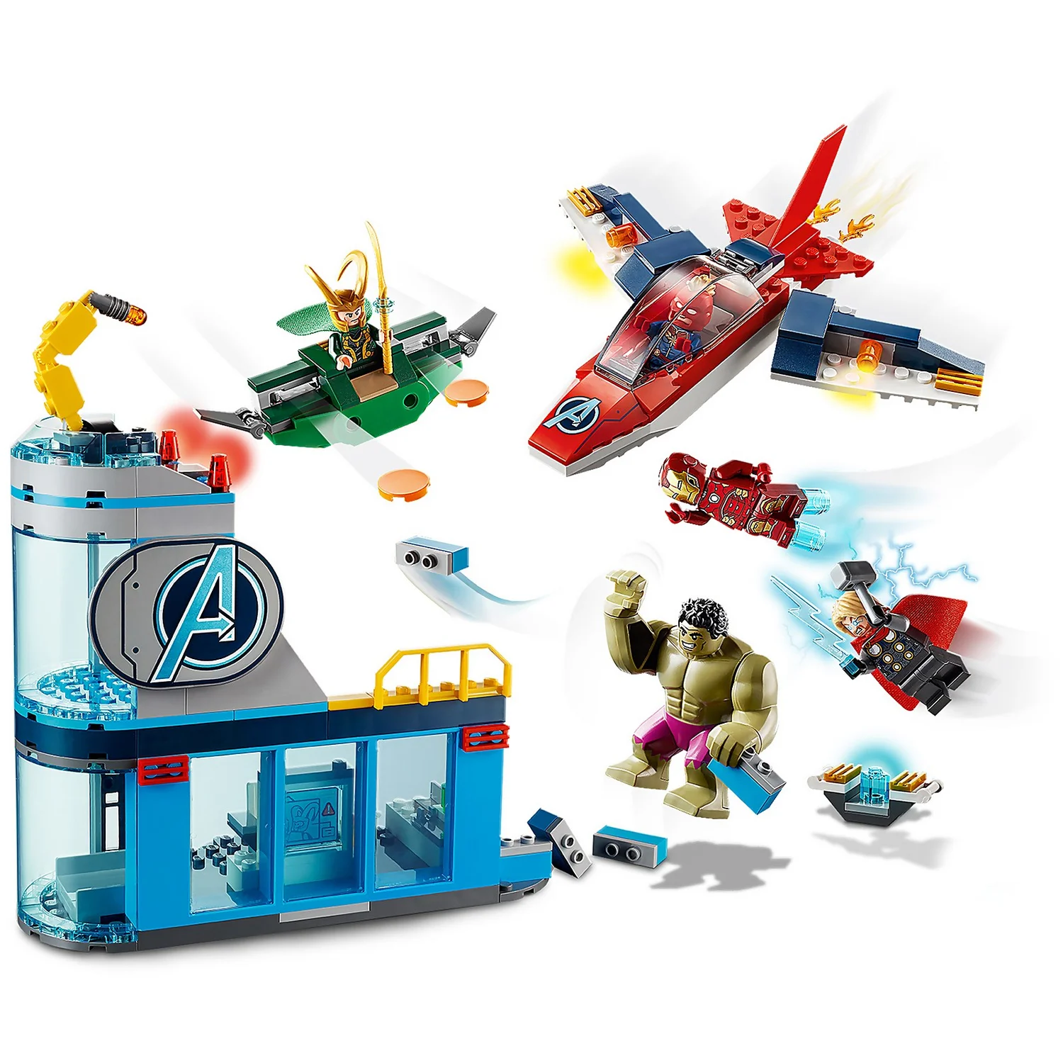 LEGO Marvel 4+ Avengers Wrath of Loki Set (76152)